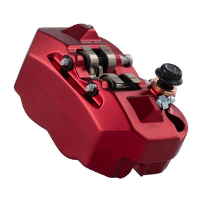 Vespa PX Disc MY T5 Classic LML Grimeca SIP RADIAL Front Hydraulic Brake Caliper with Axle Seating Radial 82mm Red Anodized