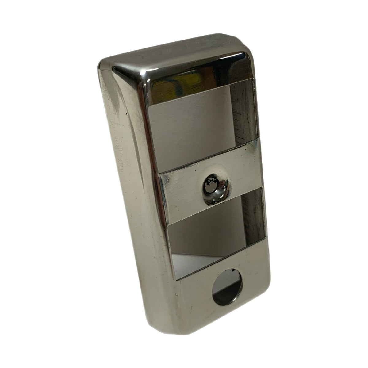 Vespa PX EFL T5 Horn Light Switch Cover - Polished Stainless Steel