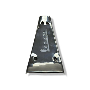 Vespa PX PE T5 Bridge Piece Centre Mat Laser Cut Vespa - Stainless Steel