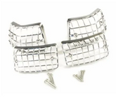 Vespa PX PE T5 Classic Indicator Grill Kit - Chrome