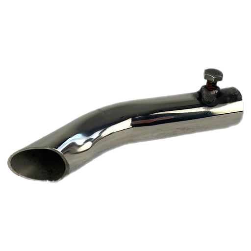 Vespa PX PE T5 Exhaust Tail Pipe Polished Stainless Steel - 20mm Diameter