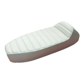 Vespa PX T5 Classic LML Slope Back Ancilotti Seat - White - No Logo