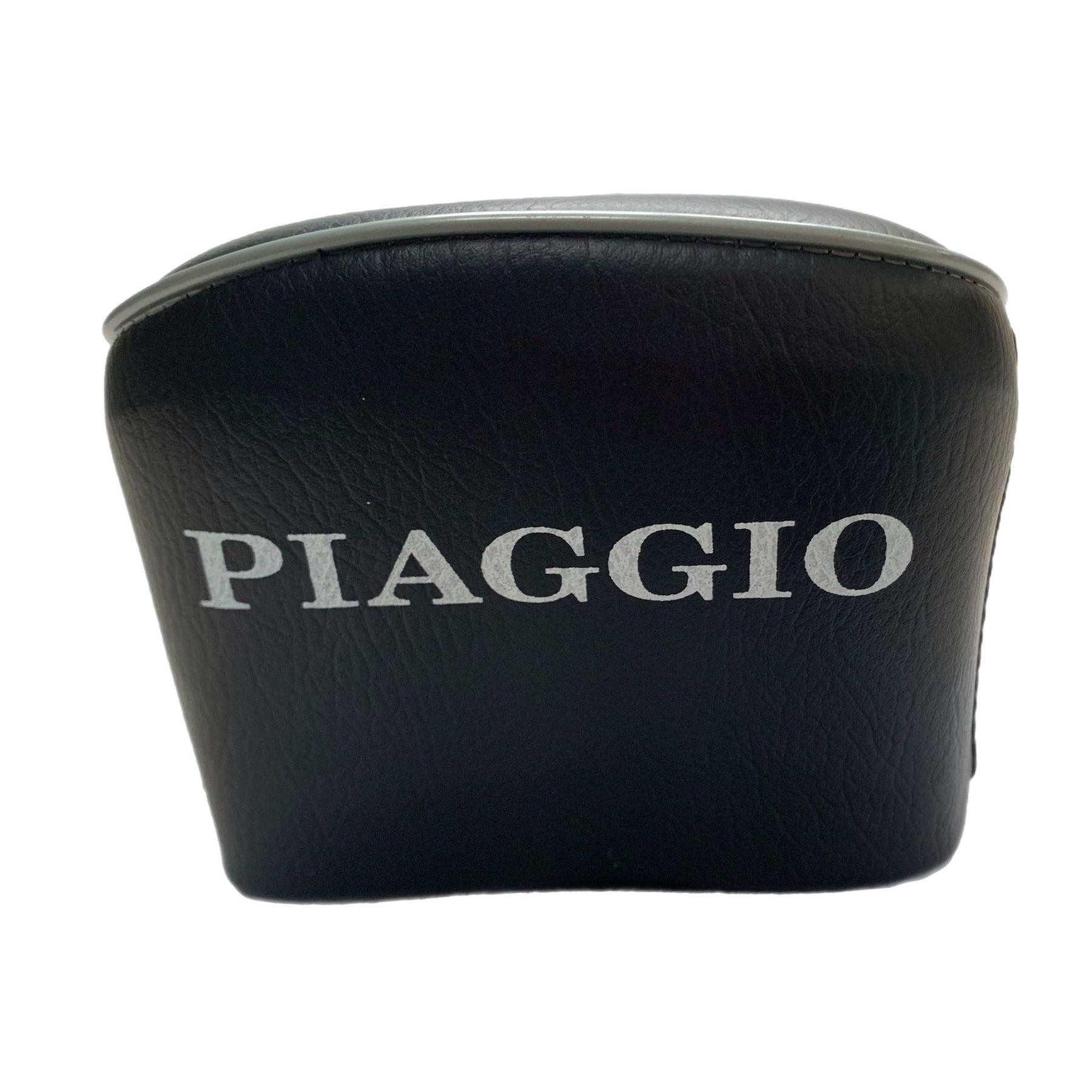 Vespa Sprint Super GT GL GTR Old Vespa Standard Seat - Black with Grey Piping