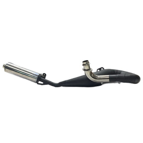 Vespa T5 Mk1 Classic 125 Sterling Expansion Performance Exhaust - Right Hand - Black with Stainless End Can