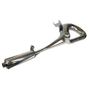 Vespa T5 Mk1 Classic 125 Sterling Expansion Performance Exhaust - Right Hand - Stainless Steel