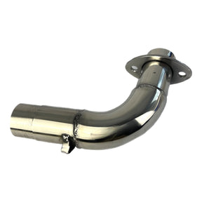 Vespa T5 Mk1 Classic Sterling Performance Exhaust Manifold Right Hand - Stainless Steel