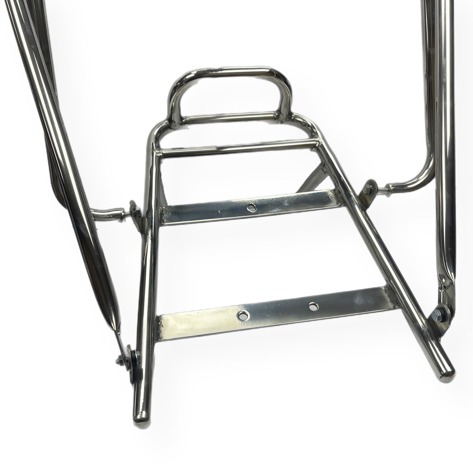 Vespa PX, PE, T5 Classic LML Flip Over Flip Flop Backrest - Stainless Steel