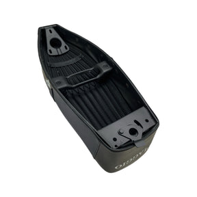Vespa T5 Mk1 Seat - Black with White Logo