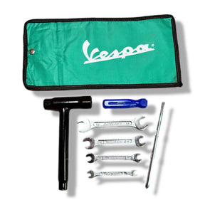 Vespa PX PE T5 Super Sprint Rally VBB Tool kit with Green Pouch