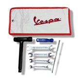 Vespa PX PE T5 Super Sprint Rally VBB Tool kit with White Pouch