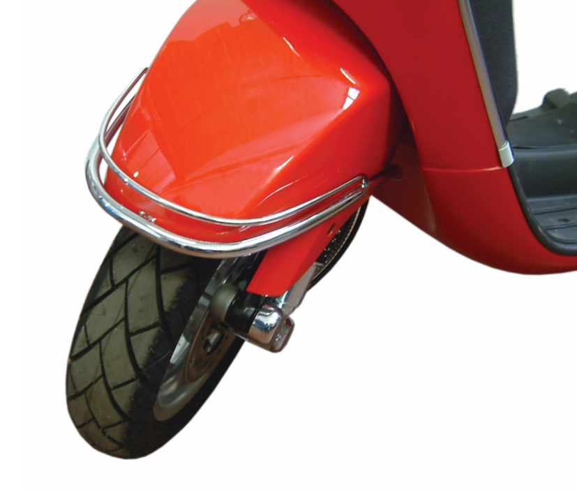Vespa LX LXV 50-150 Vespa S 50-125 Front Bumper Bar Front - Chrome