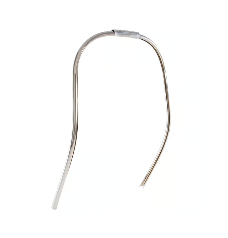 Vespa VNA VNB VBA VBB Sportique T4 Chrome Leg Shield Beading Trim Edging - Cuppini