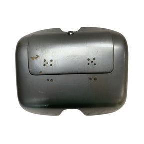 Vespa VBB/VBA Tool Box and Lid Assembly - Bare Metal