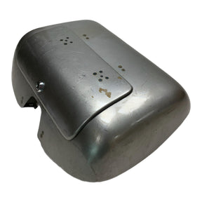 Vespa VBB/VBA Tool Box and Lid Assembly - Bare Metal