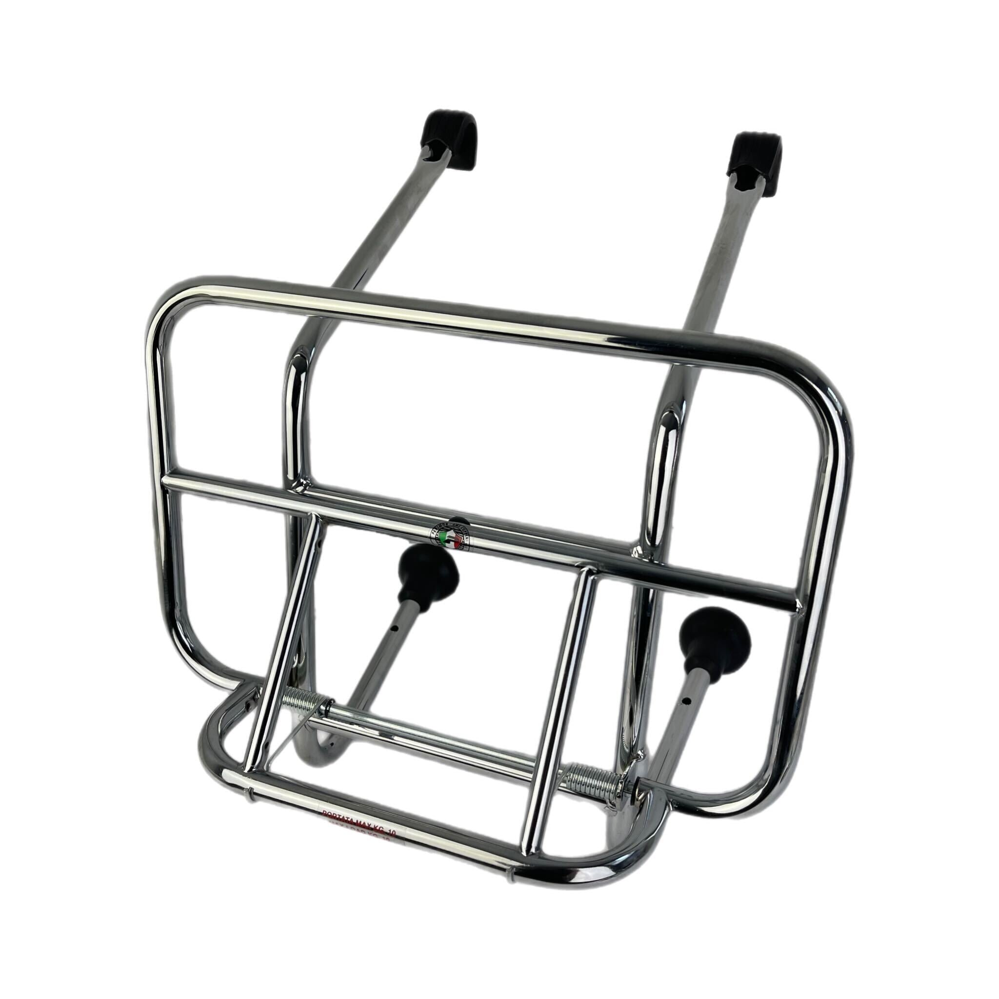 Scomadi Royal Alloy Chrome Front Carrier Deep Type - Cuppini Chrome