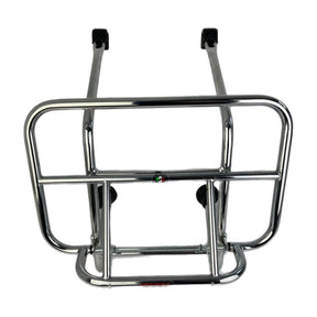 Vespa PX T5 Super Sprint Rally V50 Front Carrier Deep Type - Cuppini Chrome