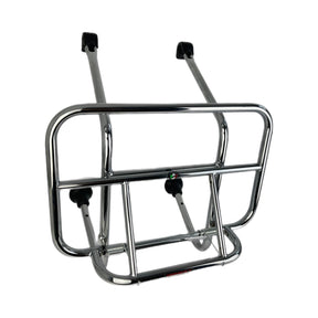 Scomadi Royal Alloy Chrome Front Carrier Deep Type - Cuppini Chrome