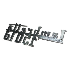 Lambretta LD 150 Legshield Badge - Chrome