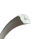 Vespa PX PE T5 EFL Rally LML Thick Type Side Panel Rubber Pair - White