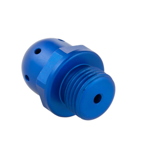 Lambretta S1-3 Li GP SX TV J Lui CNC Oil Drain & Oil Breather Plug Bundle - Blue - Casa Performance