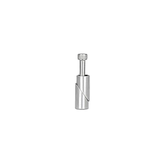 X-GUARD Stem Hole Phone Mount Adapter 14-17mm For A Plus Mirror Mount - Beedspeed