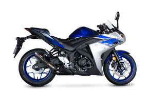 Yamaha YZF R3/R25 (2015–2021) Scorpion Exhaust RP-1 GP Slip-on - Carbon Fibre