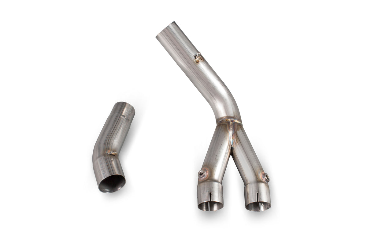 Yamaha YZF R1 / R1M (2019–2020) Catalyst Removal Pipe - Stainless Steel