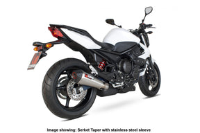 Yamaha XJ/XJ6 (2009–2016) Scorpion Exhaust Serket Taper Slip-on - Carbon Fibre