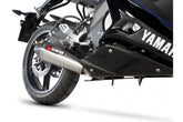 Yamaha YZF R125 (2008–2013) Scorpion Exhaust Serket Taper Full System - Brushed Stainless