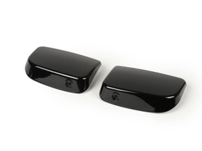 Vespa GTS Super GTL 125-300cc BGM PRO Master Cylinder Brake Covers Without Mirror Holes - Black