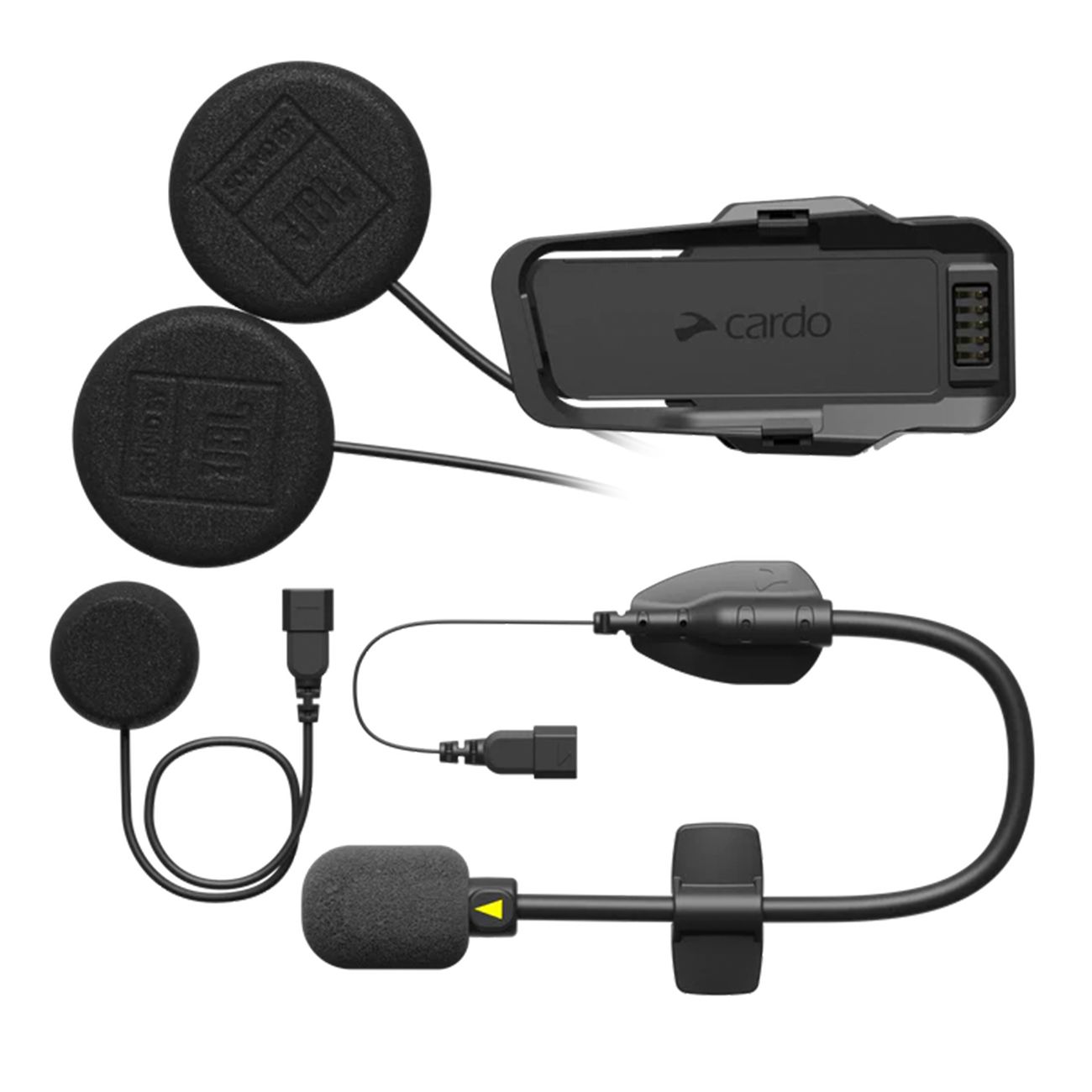 Cardo Packtalk Edge 2nd Helmet Kit Bluetooth Motorcycle Intercom Wireless
