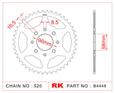 RK Rear Sprocket B4448-45 JTR273