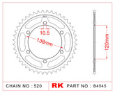RK-B4545-36 Rear Sprocket JTR1220