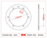 Sprocket Rear RK-B5606-45