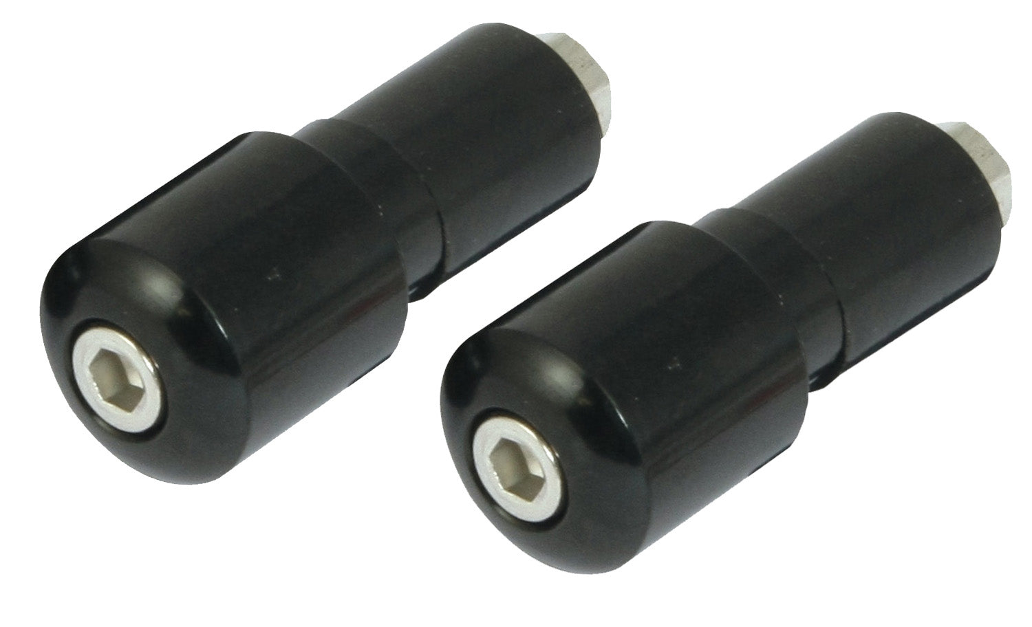 Bike It Black 13mm Slim Motorcycle Bar End Weights
