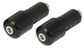 Bike It Black 13mm Slim Motorcycle Bar End Weights