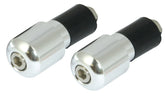 Bike It Chrome 13mm Slim Motorcycle Bar End Weights