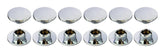 Bike It Chrome Effect Motorcycle Allen Bolt Caps M10 Pack of 12