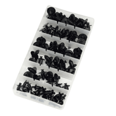 Bike It Motorcycle Nylon Rivet Push Pin Fixing Kit 80 Piece