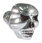 Bike It Chrome Skull Design Motorcycle Bolt Single Piece