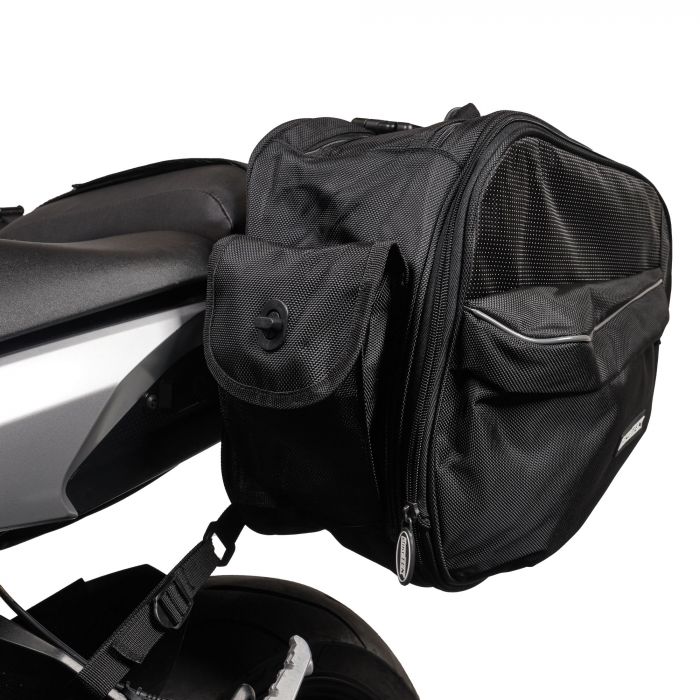 BikeTek Urbano Soft Motorcycle Panniers Saddle Bags
