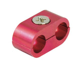 Bike It Red Dual Motorcycle Control Cable Pipe Separator