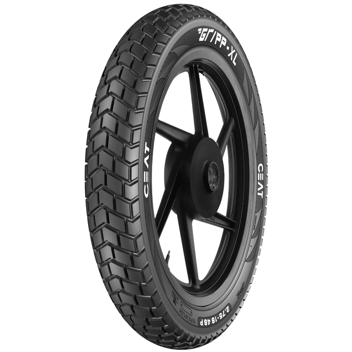 CEAT Gripp XL Tyre 90/90-21 54S TT ROYAL ENFIELD Himalayan Scram 411 450 Front Tyre