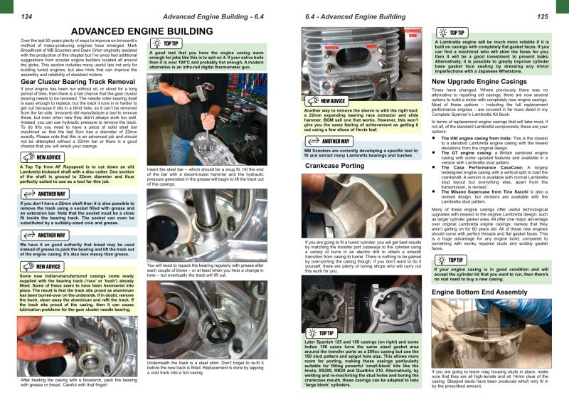 Manual Lambretta Fourth Edition Stickys Workshop Guide
