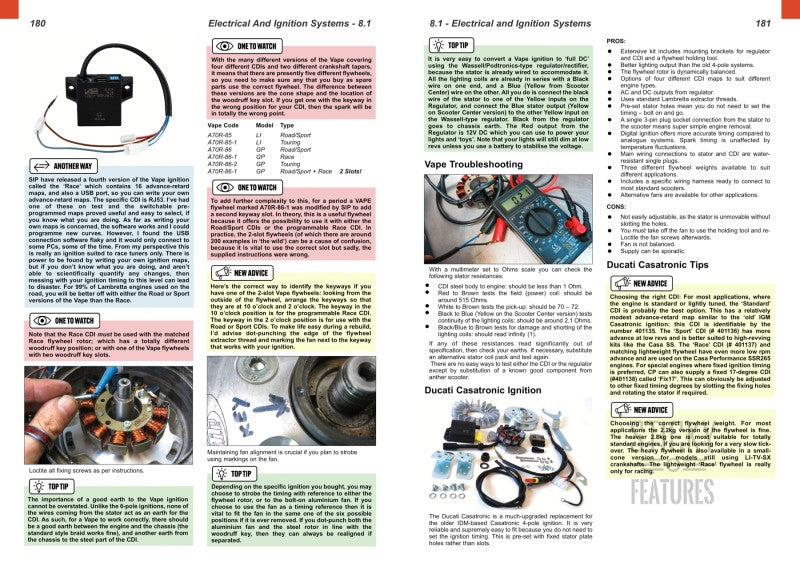Manual Lambretta Fourth Edition Stickys Workshop Guide