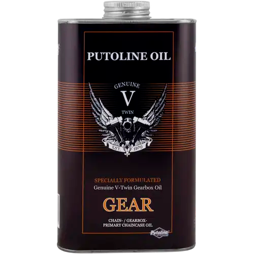 Putoline Genuine V-Twin Gearbox Oil for Harley Davidson & Cruisers - 1 Litre