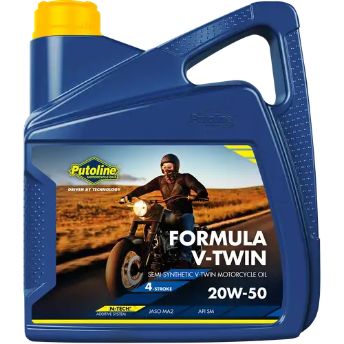 Putoline Formula V-Twin Semi Synthetic 20w50 4 Stroke Oil 4 Litre