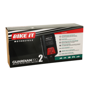 Bike It Guardian Pro 2 Intelligent Lithium Battery Charger and Maintainer 6/12V 1.25A