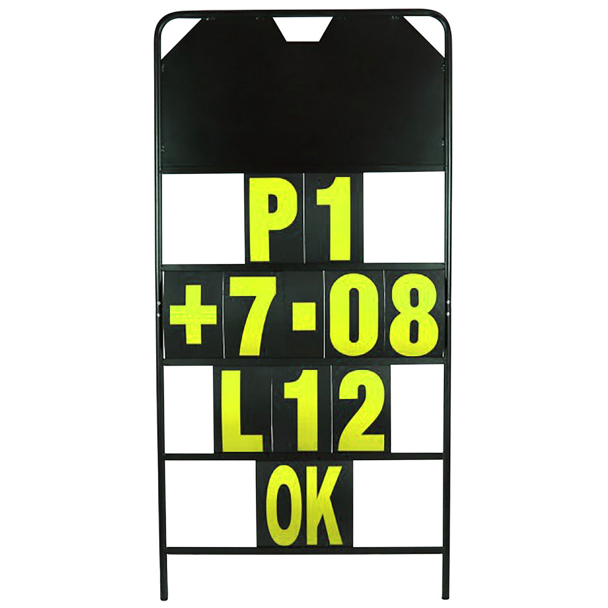 BikeTek Aluminium Racing Pit Board Frame 150 x 75 cm