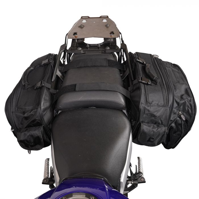 BikeTek Urbano Soft Motorcycle Panniers Saddle Bags